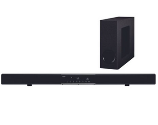 Supersonic 2.1 240W TidalWave Series Soundbar & Wired 6.5" Subwoofer 102A