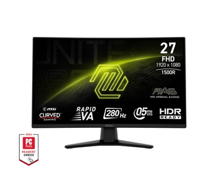 27″ MSI MAG 274CXF 280Hz Curved Gaming Monitor