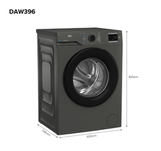 Defy 8kg Manhatten Grey Front Loader Washing Machine