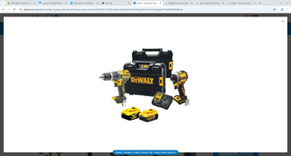 Dewalt - Brushless Cordless Hammer Dril + Impact Driver Combo kit