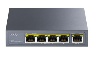 Cudy 4 Port Gigabit PoE 1 PoE+ Input 60W Switch