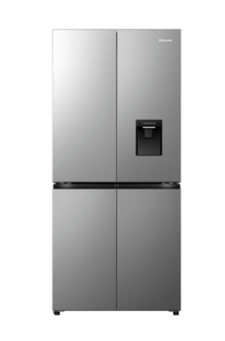 Hisense 392L Multi-Door Side By Side Refrigerator Grey H525FI-WD