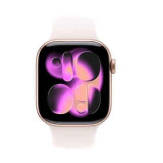Apple Watch 11 GPS + Cell 42mm Rose Gold Al Light Blush Sport Band SM MF8F4AF/A