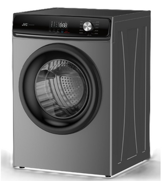 JVC Silver 9Kg Air Vented Tumble Dryer with LED Display - Titanium Grey