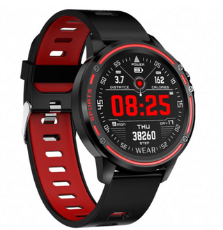 Aiwa Red Smartwatch (ASMR-880AR)  (Red)
