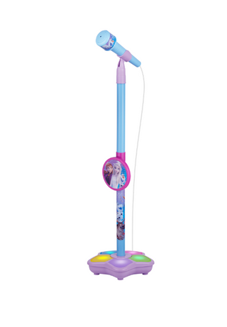 Disney Frozen Kids Karaoke Microphone Stand with RGB Lights  DY-6793-FZ