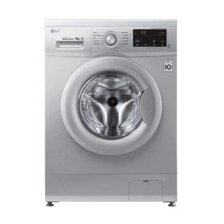 LG 7kg Luxury Silver Front Loader Washing Machine -FH0J3HDNP5P