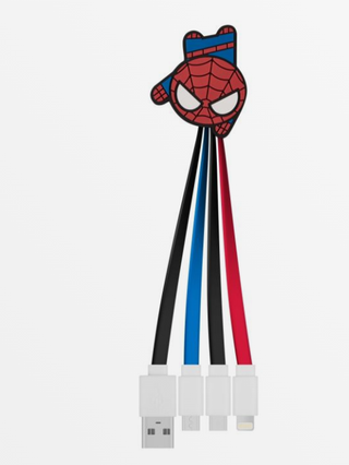 Marvel 3-in-1 charging cable - Spider-Man MV-20039-SM