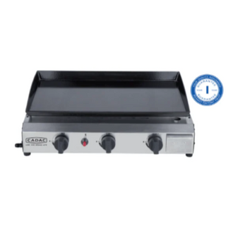 Cadac 3 Burner Gas Plancha Grill