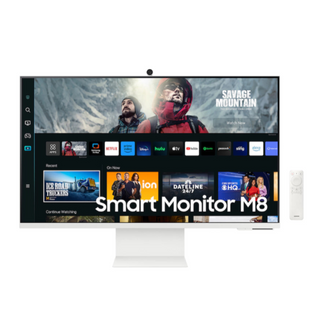 Samsung 32" Smart Monitor M80C UHD, USB-C with Speakers & Remote LS32CM801UAXXA