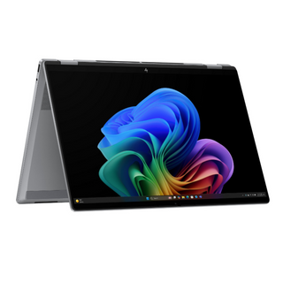 HP OmniBook X Flip 16-as0000ni 16-inch 3K OLED Next Gen AI 2-in-1 Laptop - Intel Core Ultra 7 256V 1TB SSD 16GB RAM Win 11 Home Silver