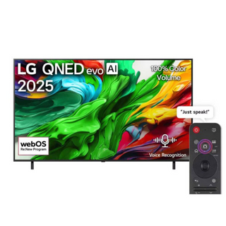 LG 86’’ QNED86 evo 4K AI 120Hz SMART TV AI MAGIC REMOTE WEBOS25 2025 QNED86A6A