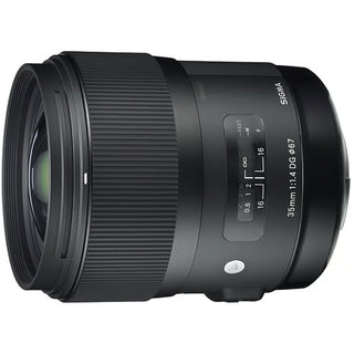 Sigma 35mm f/1.4 DG HSM ART Series Lens for Nikon F