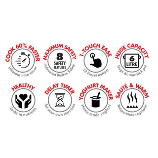 KPC102 BR Superchef 6 Multicooker