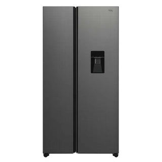TCL 518L Nett No Frost Inverter Side-by-Side Refrigerator with Water Dispenser – Dark Silver (P692SBGWD)