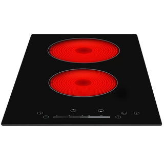 Univa 2 Viroceramic Plates, Touch Controlled Hob, Black UDH02TC-1