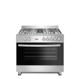 Univa 900mm Range Cooker. 5 burner Gas Hob with Gas Oven