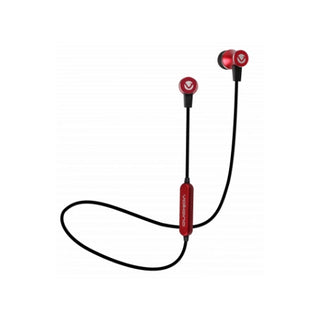 Volkano Chromium B.T. Earphones with SD Card Reader - Red VK-1105-RD