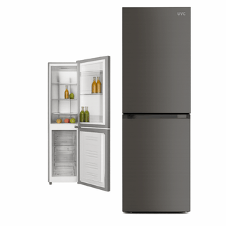 JVC 310L Fridge – Frost Free Combi WG-NRFB31S5S