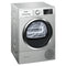 iQ500  9kg iSensoric Self cleaning silver inox tumble dryer,  heat pump technology