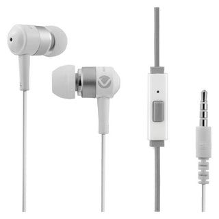 Volkano Stannic Earphones With Mic - Black VSN202-WHT[V2]