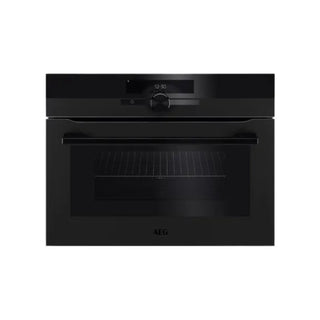 AEG 45CM Combiquick Microwave Oven, Matte Black