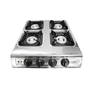 Alva 4 Burner Stainless Steel Gas Stove GCS10