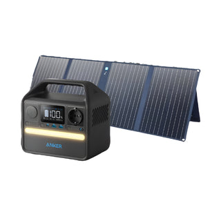 Anker 521 Portable Power Station + 625 Solar Panel Bundle
