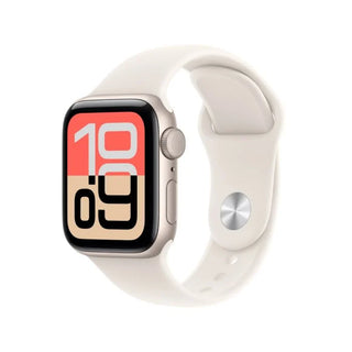 Apple Watch SE 3 GPS 40mm Starlight Aluminium Case with Starlight Sport Band - M/L