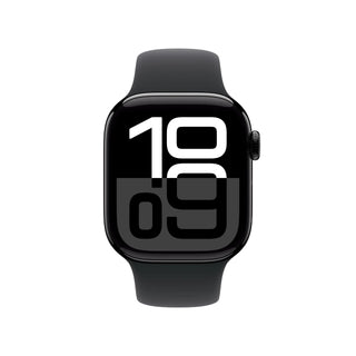 Apple Watch S10 GPS 42mm Jet Black Alu Case with Black SB S/M