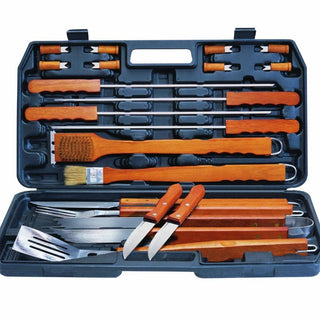 ALVA 21 Piece BBQ Wood Set BA86