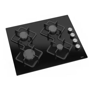 Ferre 60cm Gas Hob Black Glass- KA023