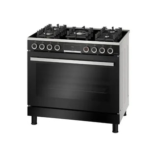 Bosch 90cm Black Gas Cooker HJY5G7V60Z