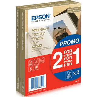 Epson Premium Glossy 10x15cm Photo Paper (2x 40 Sheets)