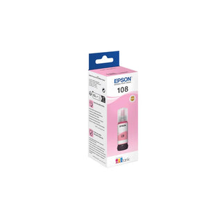 Epson 108 Ink Bottle Light Magenta EcoTank Original 70ml Single-pack