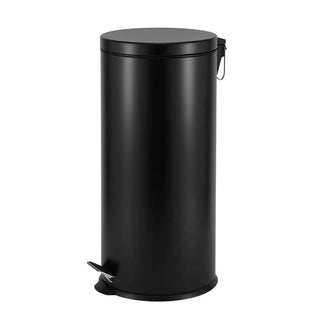 Casa Roma 30L Steel Pedal Bin Black Matte KB7035-30LB