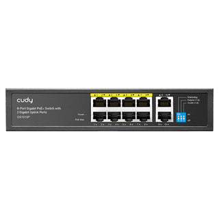 Cudy 10 Port Gigabit 8 PoE 100W PoE Switch  CD-GS1010P