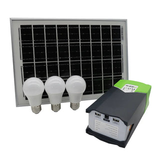 GIZZU 10W SOLAR PANEL LIGHTING KIT-GSPK10W