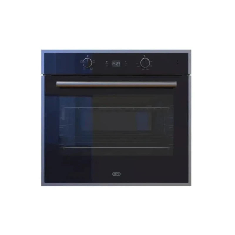 Defy 70cm Gemini Static Eye-Level Oven Black - DBO772