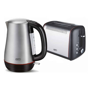 Defy Inox Kettle & Toaster WK828S + TA828S  BUNDLE  (DSB010)