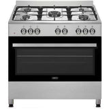 Defy 90cm New York Multifunction Range Cooker withThermofan+ Inox DGS904