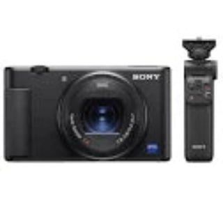 Sony ZV-1 Digital Camera (Black) with Wireless Shooting Grip