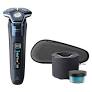 Philips Wet & Dry Shaver S7885/50 - USB-A Charging with Cleaning Pod & Travel Case