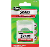 Slime Pre-Glued 1" Tube Patches - Pack of 6 - Cycle Lab