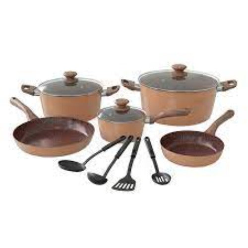 KSC362 BR 12PC COPPER AND ROCK SET