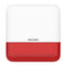 Hikvision AX Pro Wireless External Sounder Red DS-PS1-E-WE/RED
