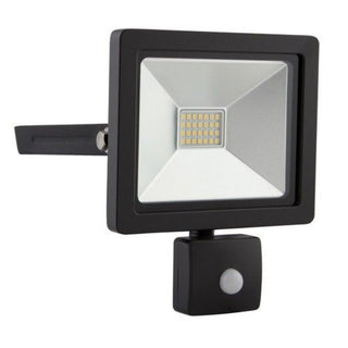 Eurolux FS253 Black 20W LED Flood Light W Motion Sensor Black