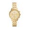 Fossil Women Neutra Chronograph Gold-Tone Stainless Steel Watch - ES5219