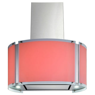Falco 70cm Wall Mounted Glass Oval Colour - FAL70GW