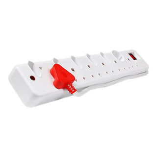 Ellies 12-Way Medium Surge Multiplug White FELP61S